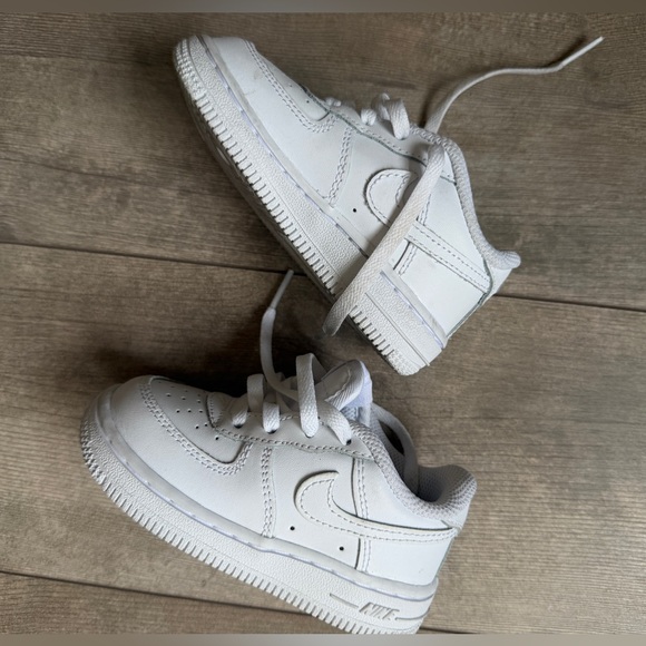 Nike Other - Nike Air Force 1 TD White Toddler White Low Top Size 7C Triple White